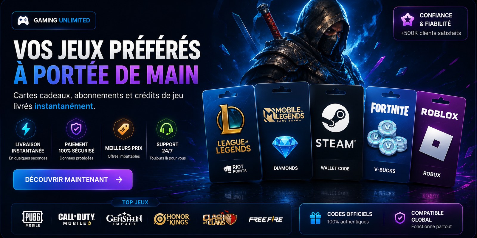 Gaming unlimited